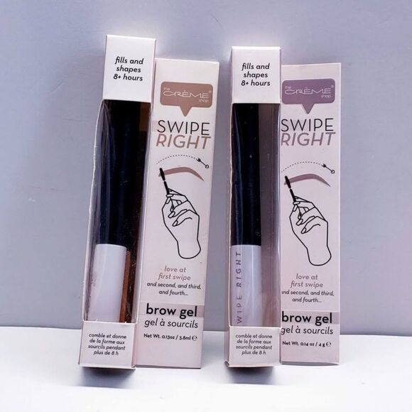 3/$10 Sale Item! The Créme Shop Swipe Right Brow Gel- Black - Picture 4 of 8